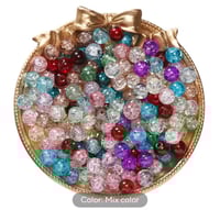 Image 13 of 8mm Glass Crackle Beads