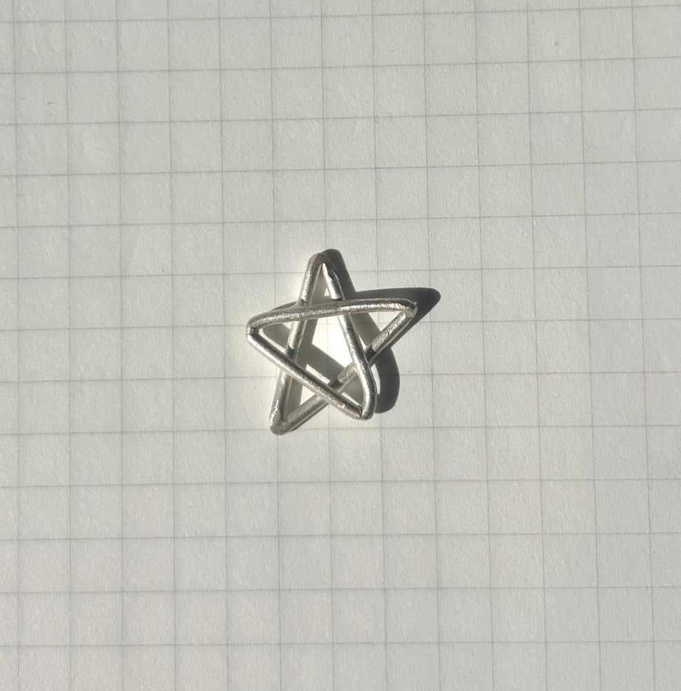 Image of mini venus star charm 
