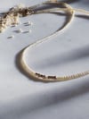 Morse Code Beaded Necklace