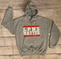 Image 2 of LPNS MATTER GREY HOODIE 