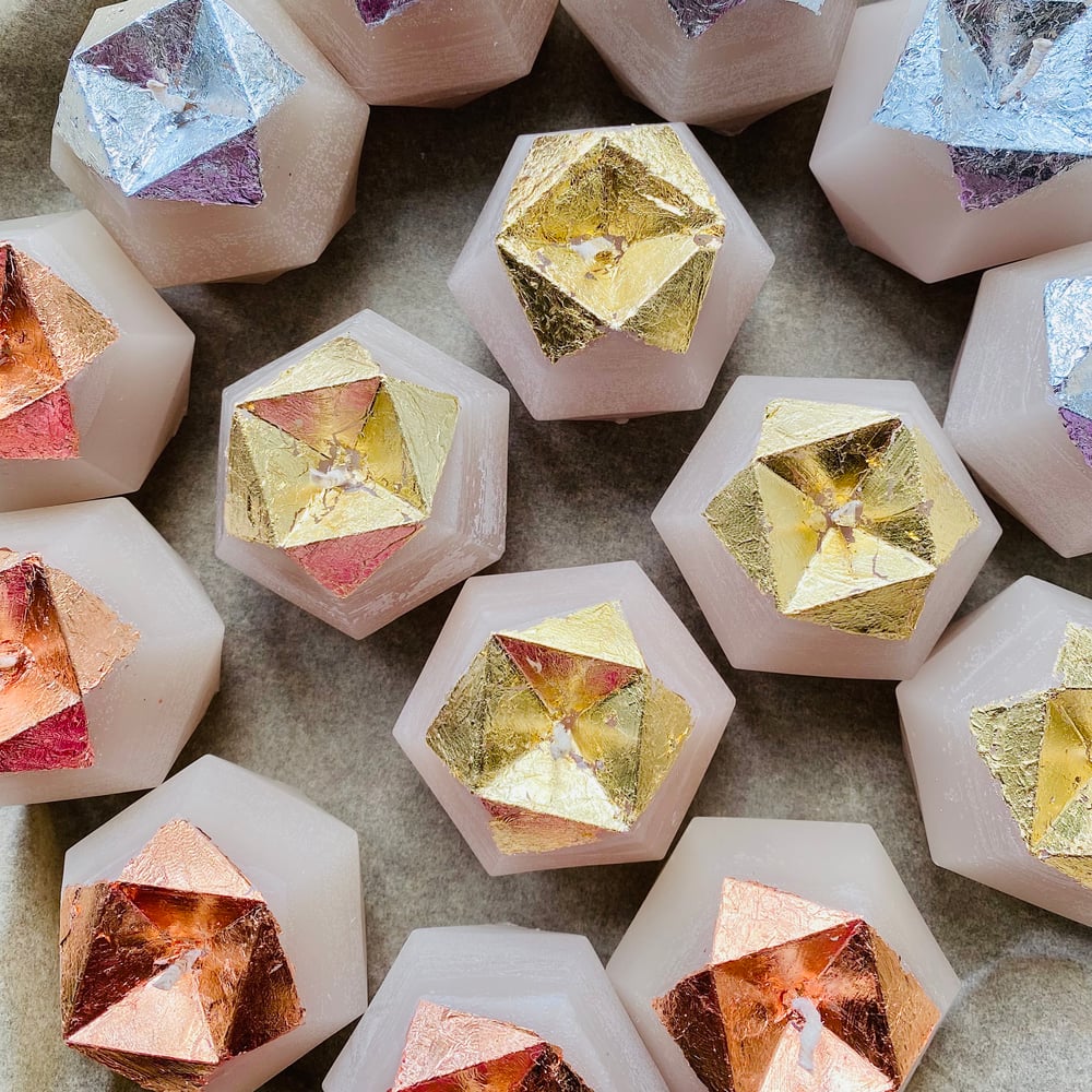 Image of Metallic Gem Candle