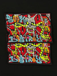 Image 4 of SET 3 EMBROIDERED PATCHES 