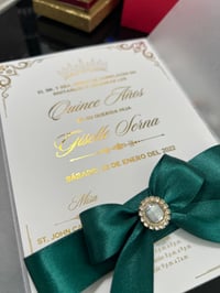 Image 2 of Foil printed invitations 