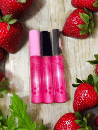 Image 1 of Strawberry Lipgloss Longtube 