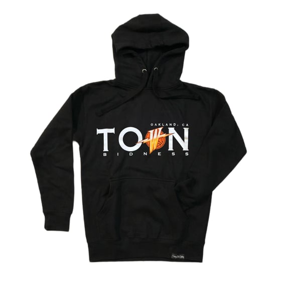Image of Town Bidness Warriors Edition hoodie (BLACK)