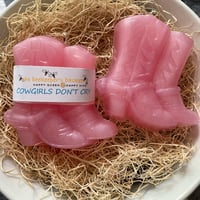 Image 1 of Cowgirls Don't Cry Glycerin Body Bar