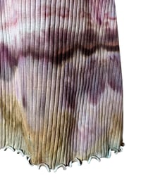Image 12 of XL 90's Babydoll Mini Dress in Rustic Agate Ice Dye