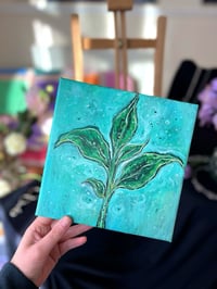 Image 3 of Leaves Original Painting