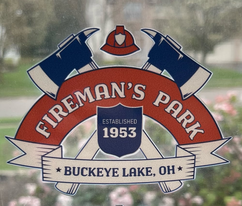 Image of Firemans Park Window Decals 