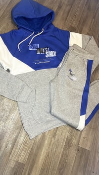 Image 2 of GRIND INVEST STACK! BLUE/GREY Tracksuit