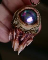 Image 18 of Nebula Fang Oracle Pendant - 1.5" Handmade OOAK