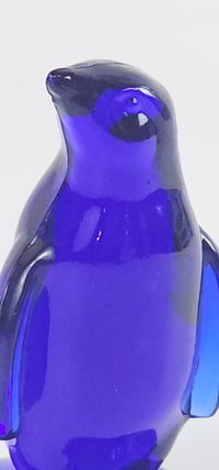 Image 3 of Small Boyd Art Cobalt Penguin (Artie)