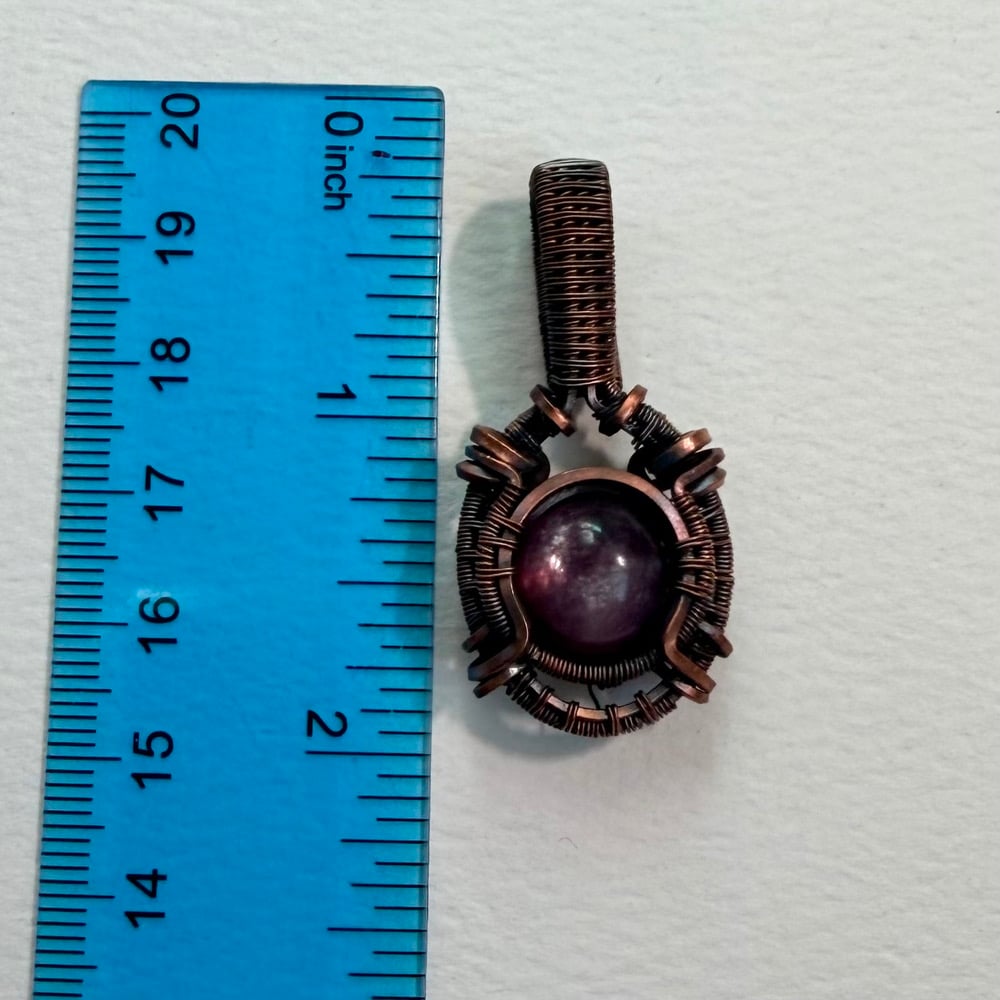 Image of Lepidolite Sphere Pendant