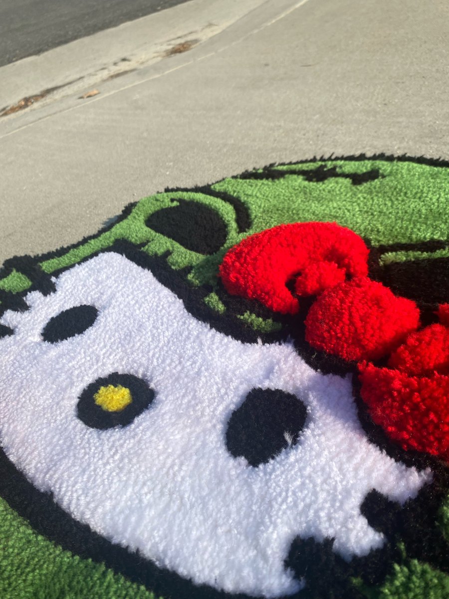 Image of Spooky Kitty Rug