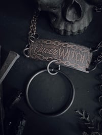 Image 1 of Queer Witch copper choker- PRE ORDER