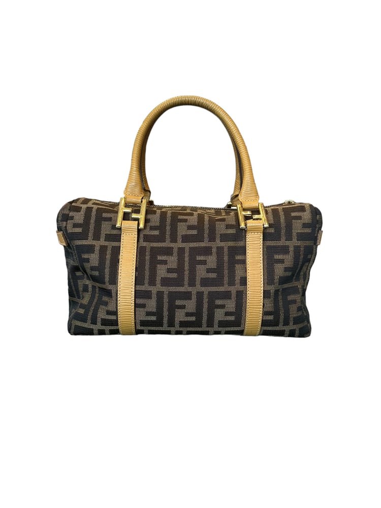 Image of Fendi Monogram Zucca Handbag 1160-39