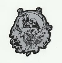 L.A Hell awaits woven patch 