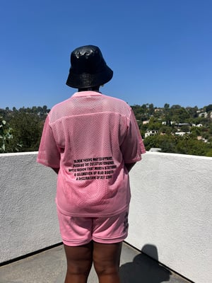 Image of Mesh Jersey Pink Pantheress 