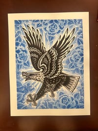 Blue Eagle 11”x14” print
