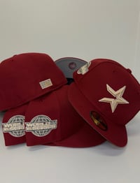 Image 2 of New Era 59Fifty “Daily Motion “ Brick by STEVO