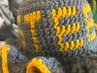 Image 5 of Steelers Gray and Yellow Ruffle