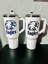 Image 2 of 40oz tumbler with handle 