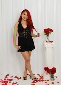 Image 1 of Kenzy Lace Halter Dress