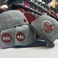 Image 2 of New Era 59Fifty Storm Gray Black