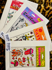 Image 2 of Temporary Tats - Limited Edition Print