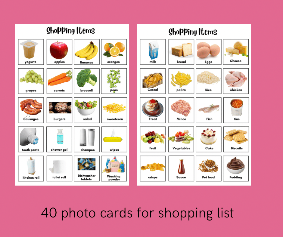 Task & shopping list boards set