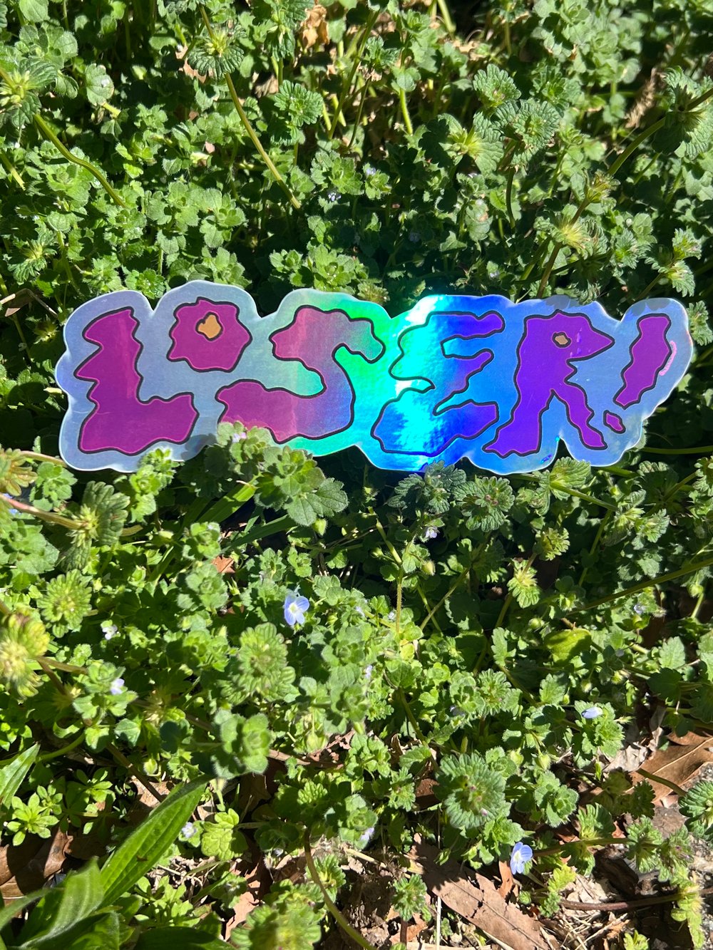 Image of loser! bumper sticker