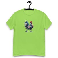 Image 7 of Unisex classic tee, Americana Rooster Patriotic Tee