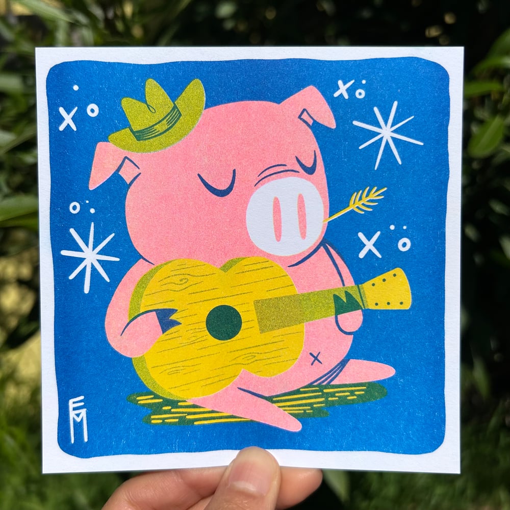 Image of Piggy blues!! 