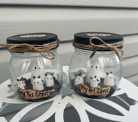 Image 3 of Crazy Cat Ghost Jar