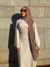 Image 1 of Bone sculpt abaya 