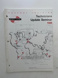Image 2 of (15) Tecumseh Shop Manuals / Seminar Updates 1990s-2000s