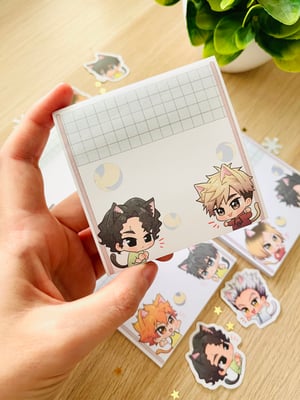 Image of Haikyuu memo pads