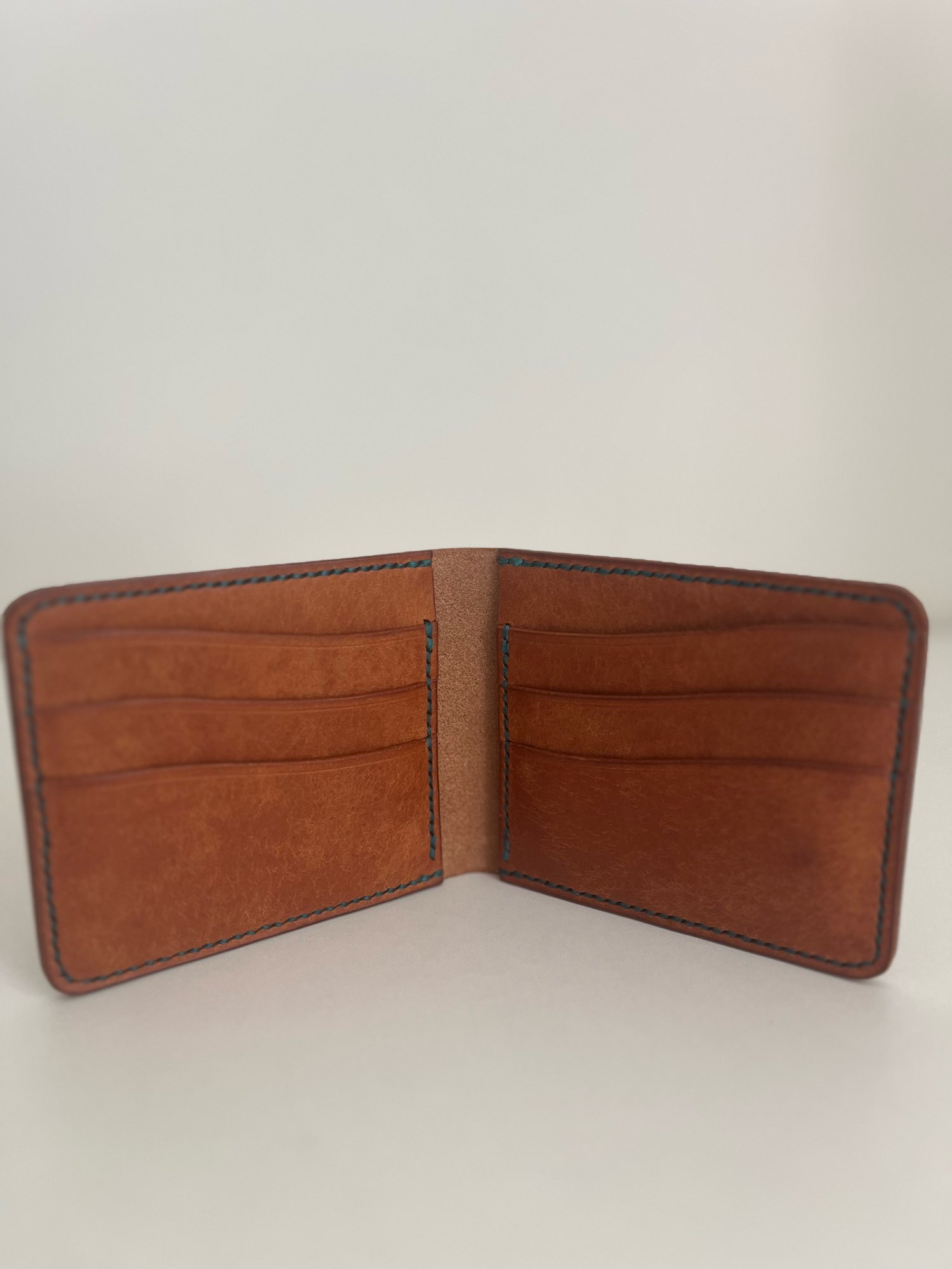 Image of Cognac Pueblo 8-Pocket Slim Bifold 
