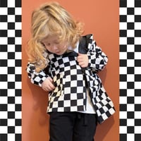 Image 1 of COAT: Checkerboard Waterproof Jacket