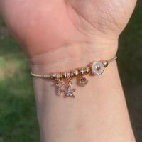 Image 2 of Charm slider bracelet
