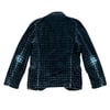 Comme Des Garcons Homme Plus AD2011 Velour Checkered Blazer  