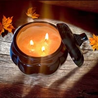Image 6 of XL Ceramic Pumpkin | Keepsake Pumpkin Container