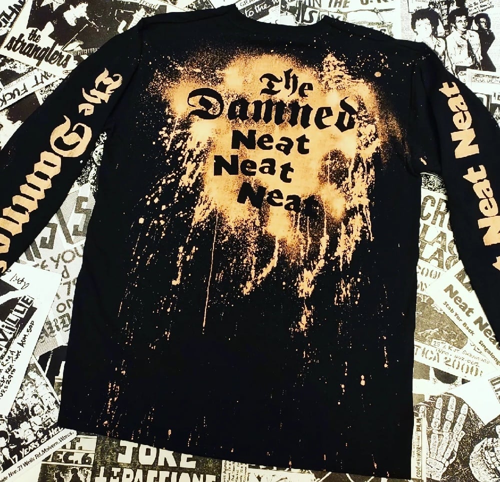 Neat Neat Neat bleached longsleeve (double sided)