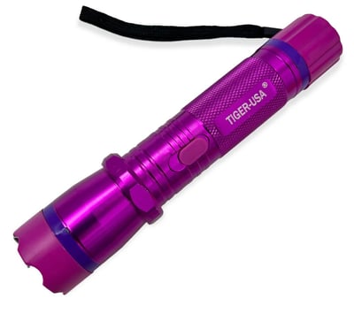 Image of V Tiger-Omega Stun Gun Flashlight (PURPLE)
