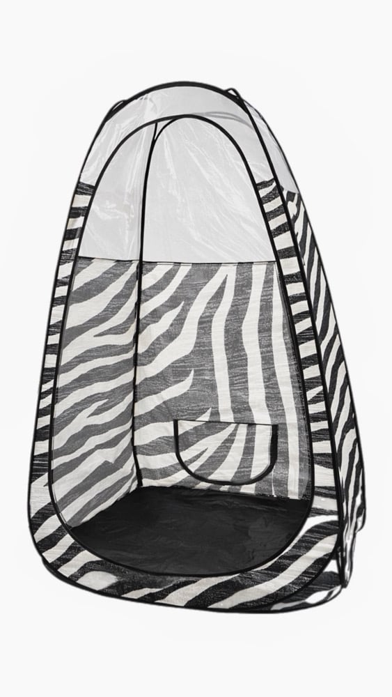 Image of WILD STRIPES spray tan tent 🦓 