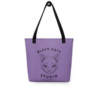 Black Katt Tote bag