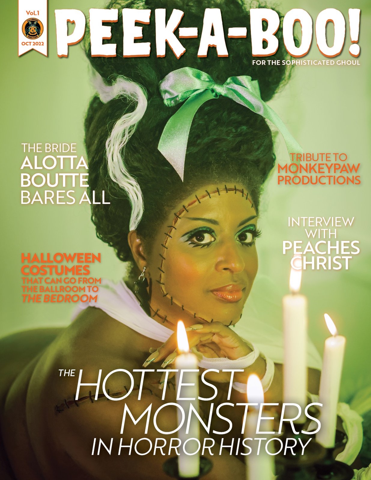 Peek-A-BOO! Magazine Vol. 1 | The Halloween Coalition Shoppe