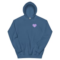 Image 18 of HOT GIRLS HAVE HEART HOODIE - PURPLE