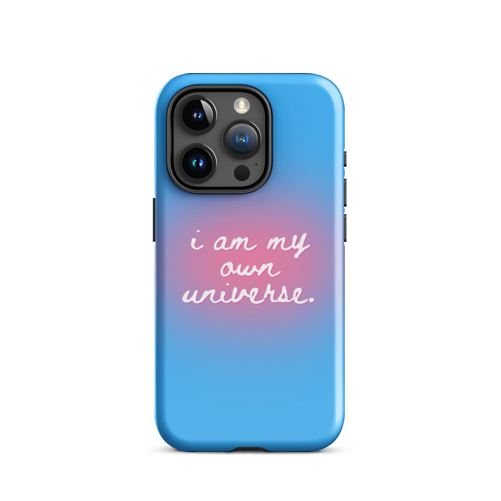 ZEN EXP - “I am my own universe” Tough Case for iPhone®