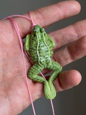 Dissected Frog Pendant